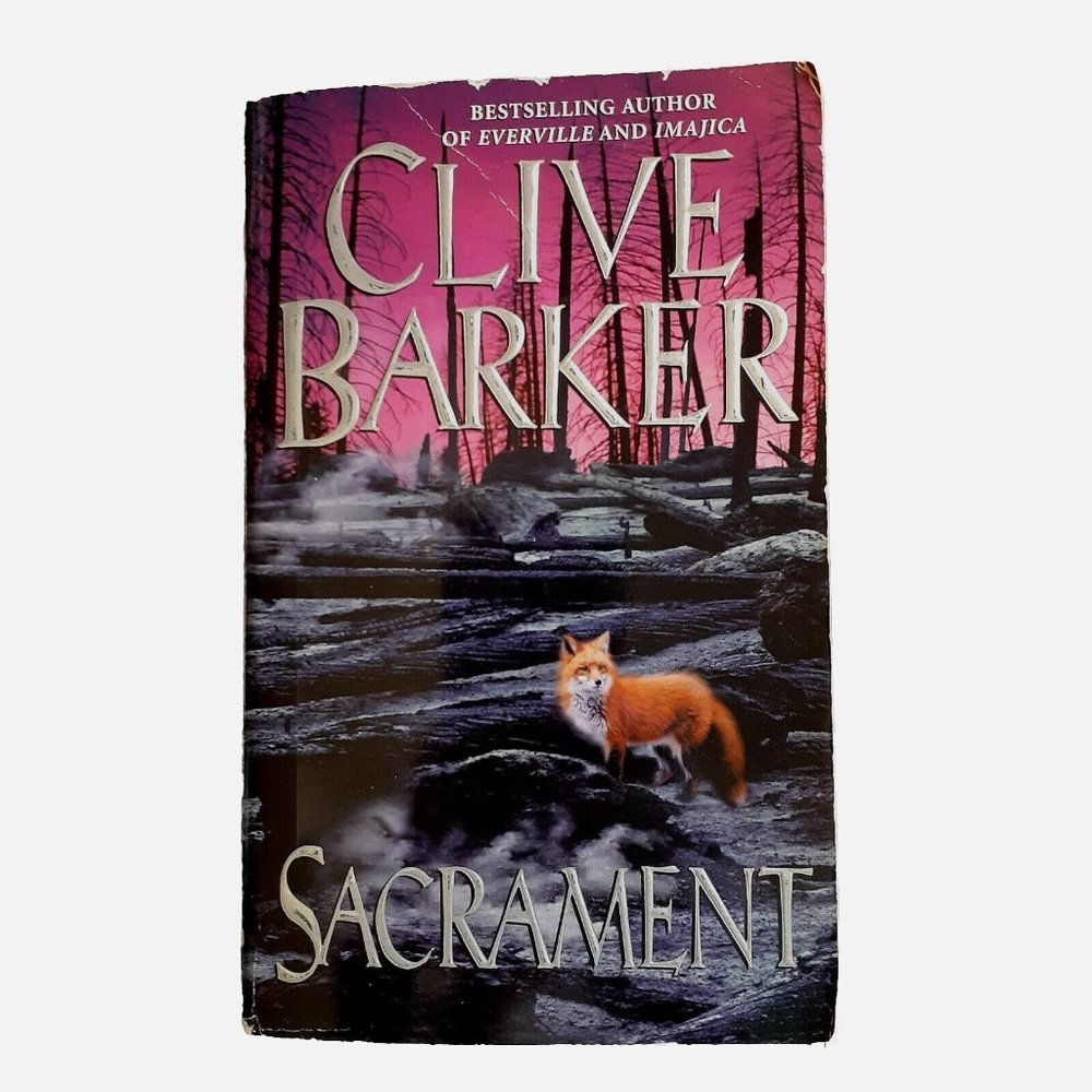 Sacrament By Clive Barker Vintage 1997 Paperback Book Horror